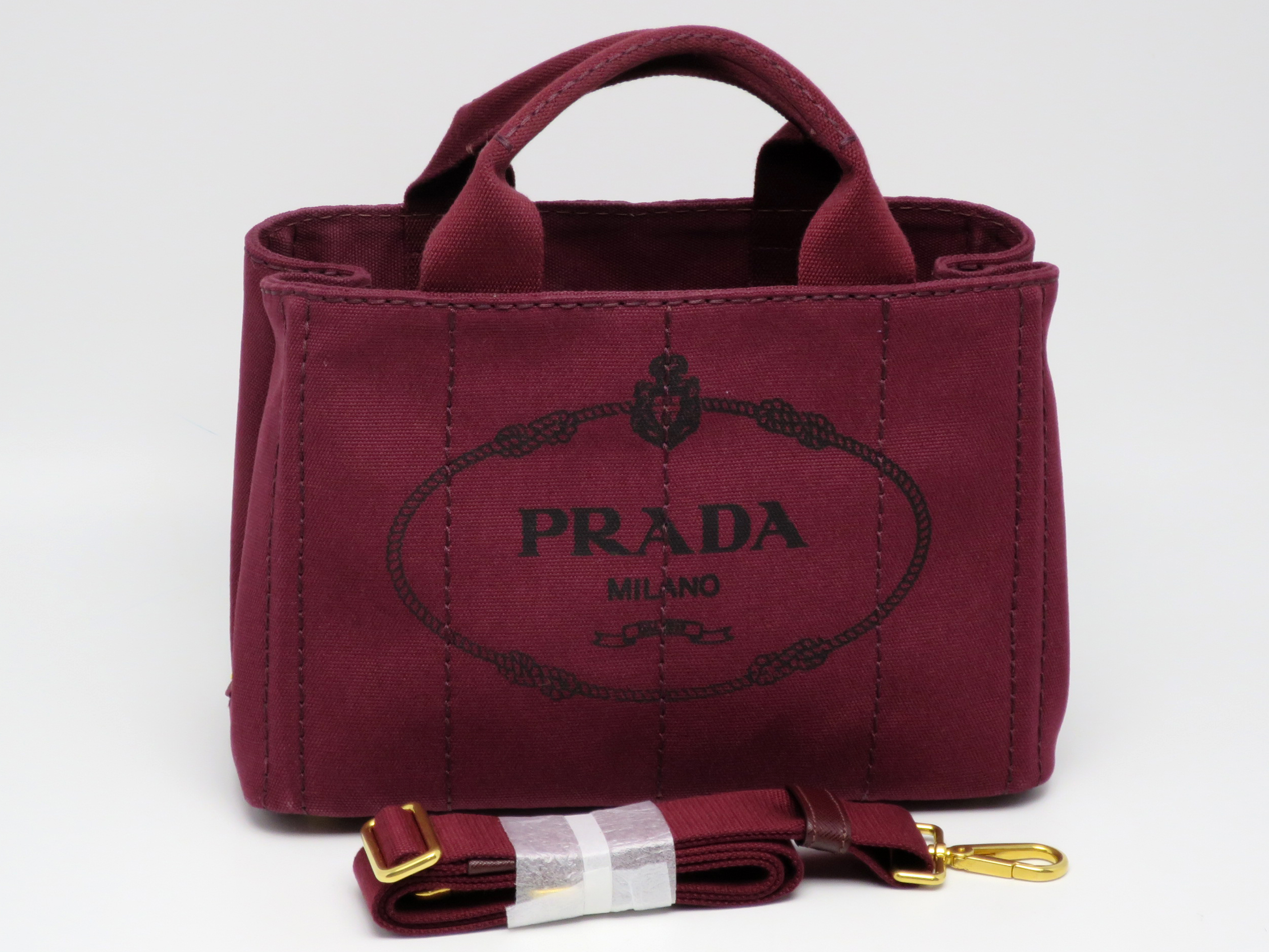 <br>ＰＲＡＤＡ プラダ/カナパＭＭ／アマラント/BN2642/162/ブランドバック/Aランク/89